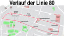 Linienverlaufsplan