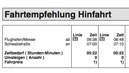 Pers�nlicher Fahrplan